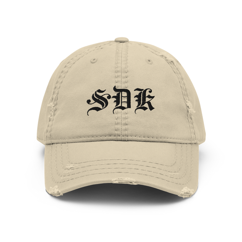 SDK Distressed Dad Hat